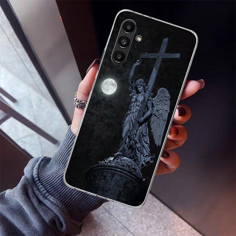 Archangel Michael Phone Case For Samsung Galaxy A17 A57 A37 A16 A26 A36 A56 A15 A25 A35 A55 A14 A13 A54 A53 A34 A24 A33 A23 Gala