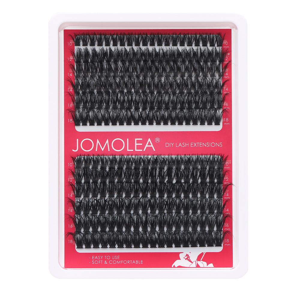 

Профессиональный набор для наращивания ресниц DIY | Драматичные пушистые пучки 80D и 100D с пинцетом-аппликатором и клеем сильной фиксации Fluffy60D+80D Eyelashes