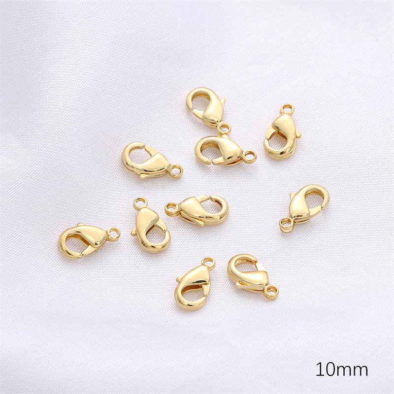 14k Gold-Filled Karabinerverschluss Verlängerungskette für DIY Schmuck