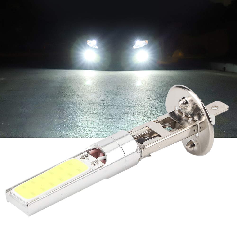 Elerose LED Headlight Bulb, 12V 7.5W H1 LED Light 6000K