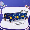 3 Pcs Space Tablecloth, Outer Space Party Table Cloth Set - Astronaut Table Covers, Space Birthday Party Tablecloth