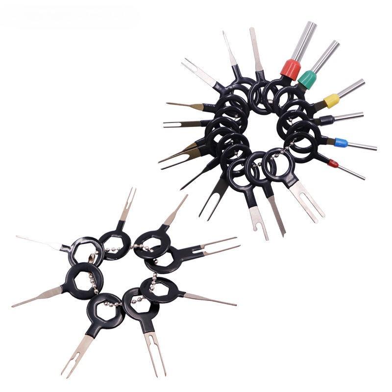 Automotive Plug Terminal Remove Tool Set Key Pin Car Electrical Wire Crimp Connector Extractor Kit Accessories