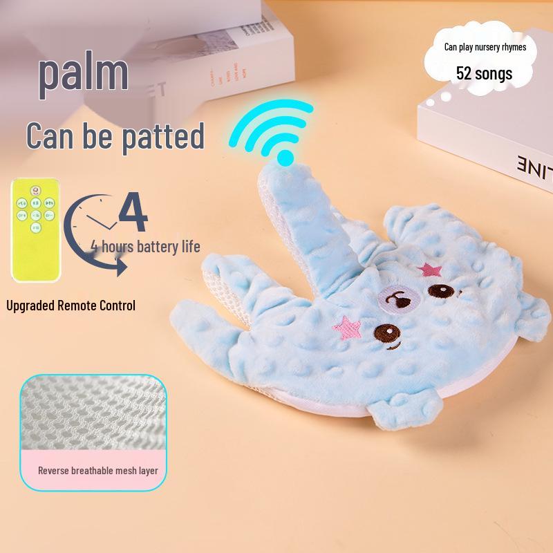 Baby Sleep Soothing Pillow: Automatic Patting Lullaby Doll for Colic Relief and Anti-Startle Reflex.