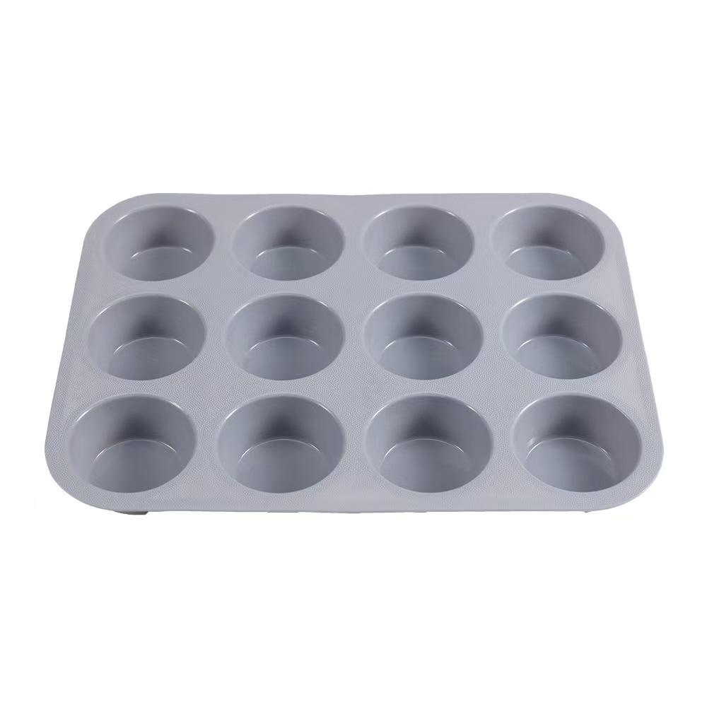 Nonstick Silicone Mini Muffin Pan,Nonstick Baking Pans, Muffin Baking Food Grade Silicone Cupcake Molds, Food Safe Egg Tart Mold