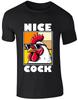 T-shirt meme coq drôle, t-shirt blague coq vintage