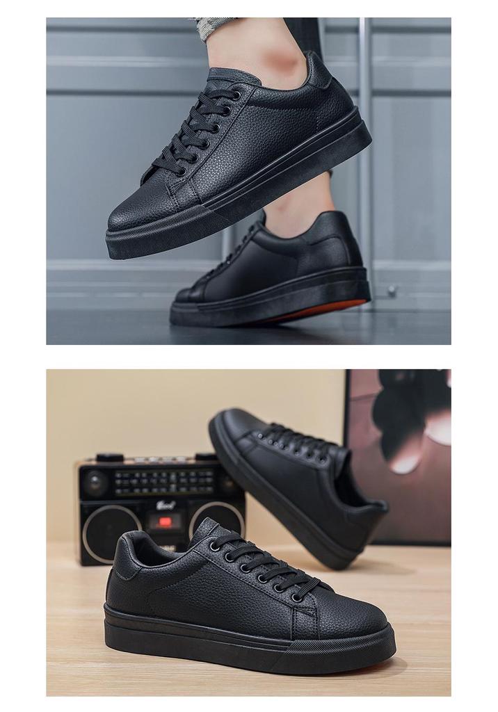 Spring 2026 Men's Casual White Board Shoes: Korean Style, Trendy, Versatile, Youthful Sports Fashion.