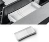 TPE Center Console Rear Storage Box Trash Can Organizer For Tesla For Model Y For Juniper 2026 Black,White,Gray