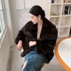 Fashion Young Slim Fit Jacket Autumn Winter Thickened Imitation Sable Eco Friendly Mao Mao Outerwear