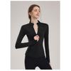 New Sports Jacket For Women With Nude Feeling, Slim Fit And Slimming, Zipper Yoga Suit, Long Sleeved Outdoor Running And Jumping Exercise Fitness Top