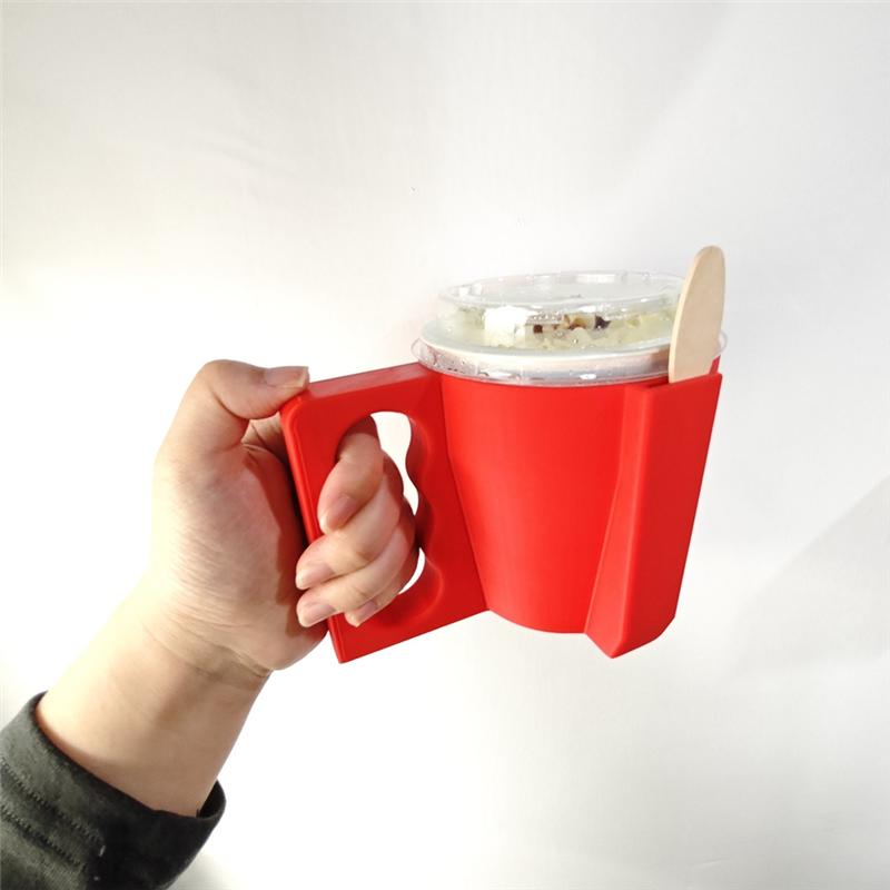 Ice Cream Cup Holders Bucket Ice Cream Antifreeze Cup Holder Cup Shaped Ice Cream Holder For Candy Baking Cupcake