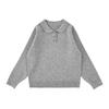 YOYO Mädchen Polo-Pullover aus Wollmischung