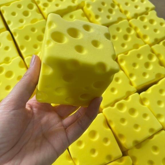 Super Wet And Soft Slow Rebound Butter Stick Cute Creative Internet Celebrity Pinching Music Suck Finger Food Play Cheese Decompression Toy