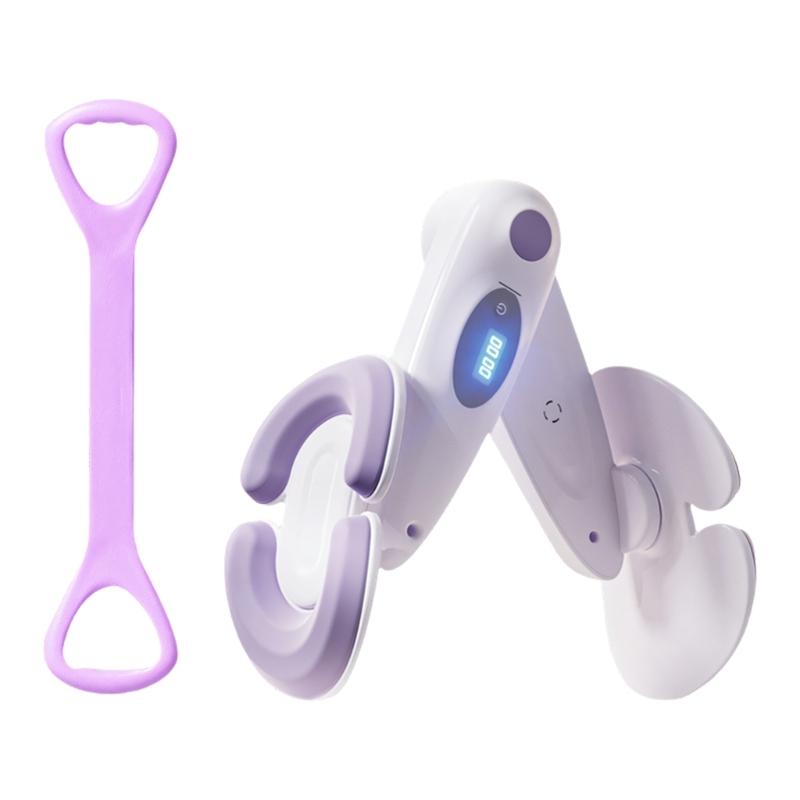 Thigh Trainer Pelvic Floor Muscle Trainer/Inner Thigh Exercise Workout Equipment Pilates Pelvic Floor Strengthen Device фиолетовый