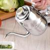 Stainless Steel Oil Dispenser 14/18/24/32/48oz Olive Oil Bottle Kitchen Supplies Oil Pot  Liquid