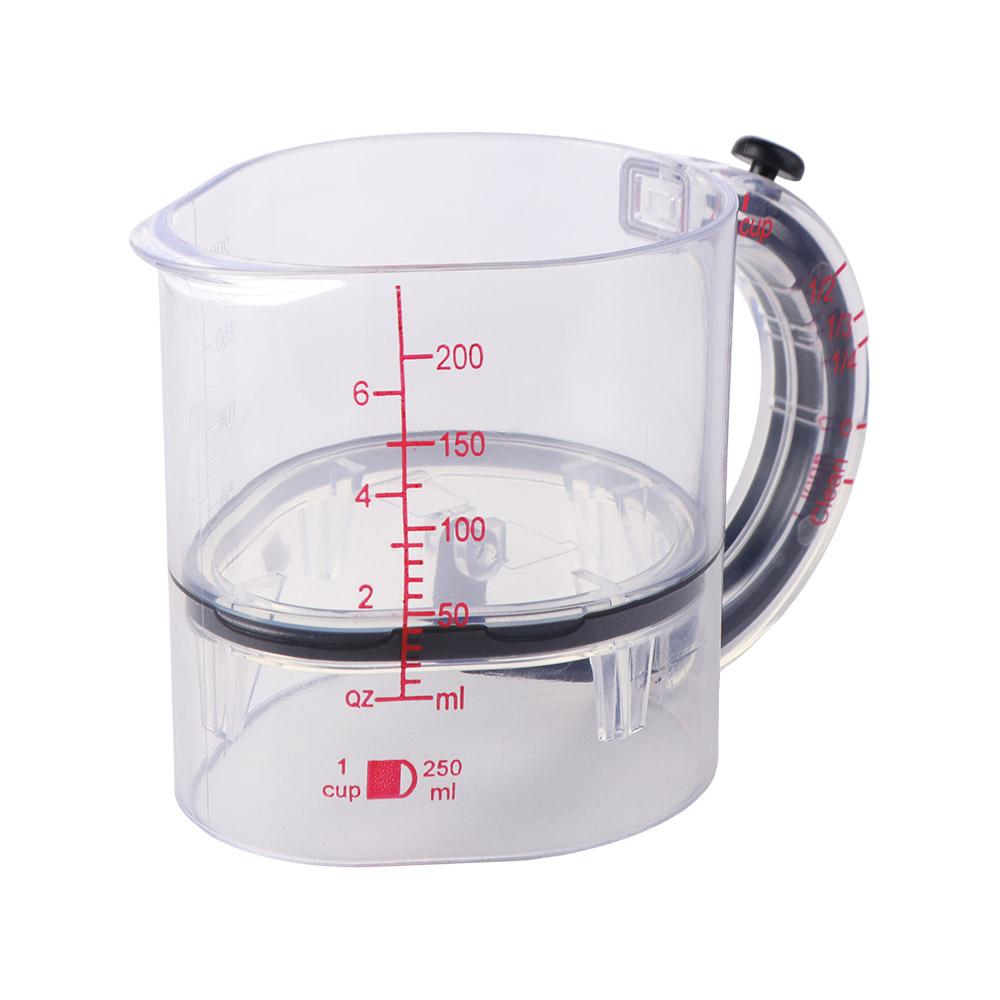 Measuring Multi-Functional Measuring Cup Food Grade Graduated Beaker Measuring Cube Cups  Cooking