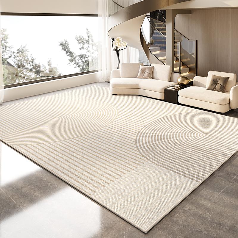 Italian-Style Living Room Plain-Colored Carpet, Minimalist Modern Bedroom Carpet, Carpet For Home Decoration 100X150CM(3.3X4.9FT