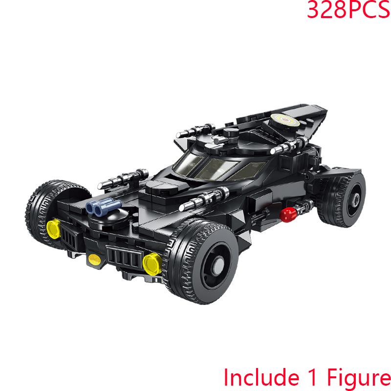 Superhero Night Knight Bat Vs Joker Harley Quinn Supercar Action Figure Building Blocks Sets Movie Model Bricks Kids Toys Gifts
