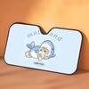 Funny Cat Mofusand Car Sunshade: Front Windshield Sun Protector
