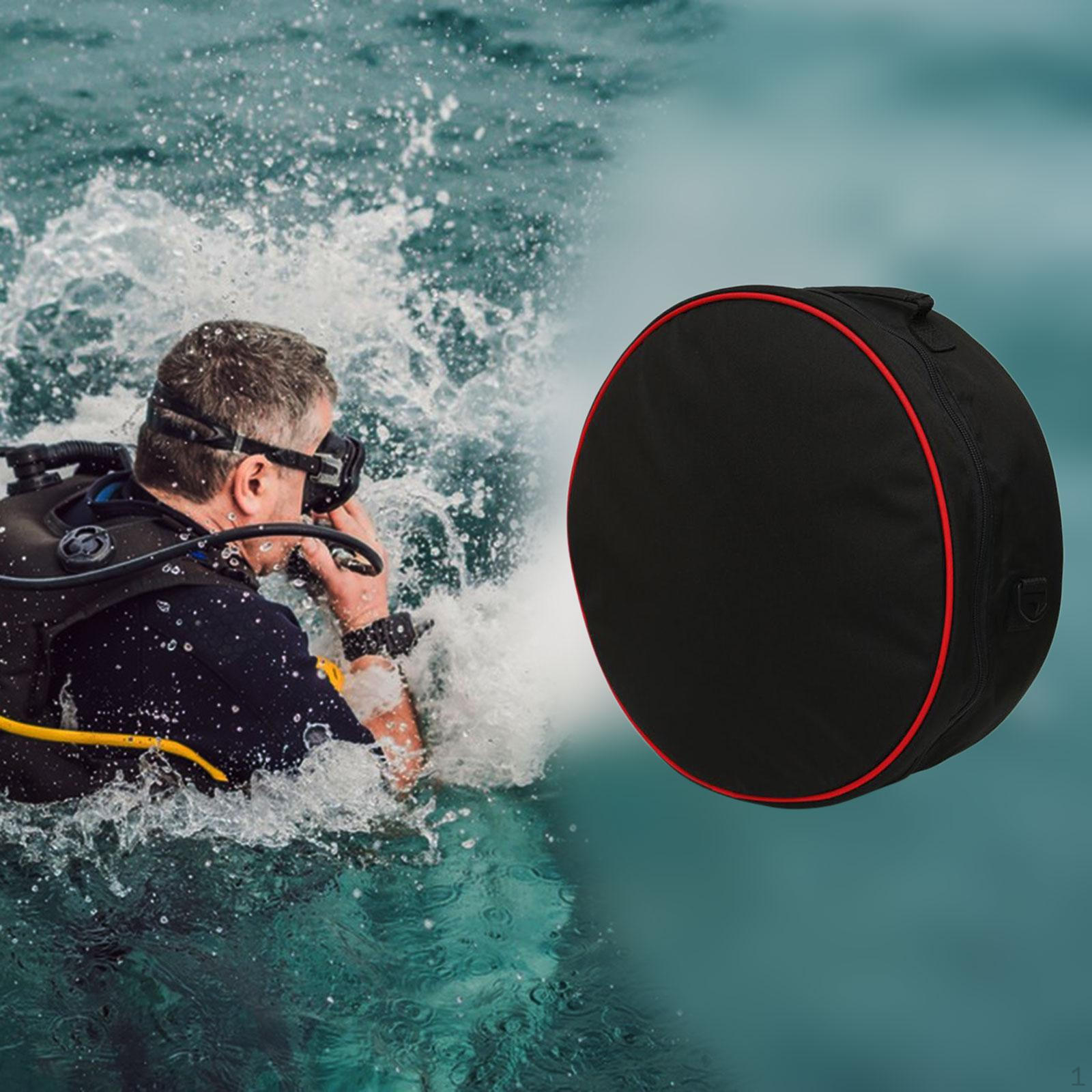 

Scuba Diving Regulator Bag BCD Gear Holder 14inchx4inch, Tote Storage Round Practical Pink