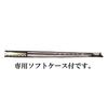 High-quality erhu bow for beginners and practice. [Northern Style] Made with virgin purple bamboo and natural white horsehair. Includes dedicated case