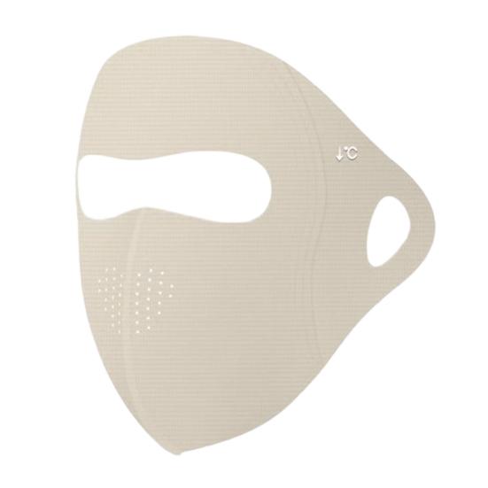Soft Ice Silk Face Guard, Full Face Wrapping Face Protector, Breathable Holes Face Shield with Elastic Ear Loop for Outdoor Cycling Hiking Fishing