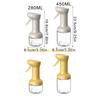 92MF Drips Release Oil Sprayer Bottle Ergonomic Press Designs For Healthy Low Fat Cooking