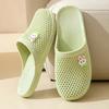 Summer New Hole Sandals Flat Bottom Bag Head Slippers Women's Soft Bottom Non-slip Indoor and Outdoor Wear Casual Bathroom Mop
