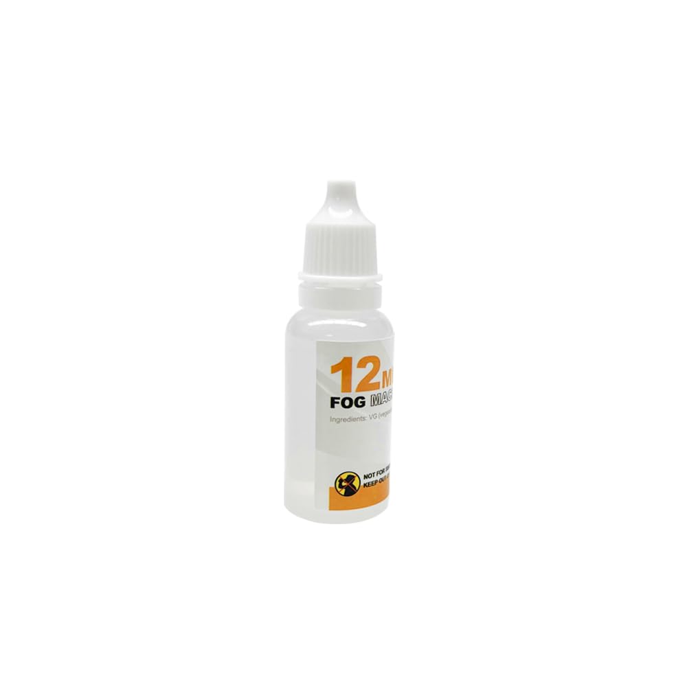 LENSGO Fog Machine Fluid Glycerin Propylene Glycol Mixture (12 Pcs)