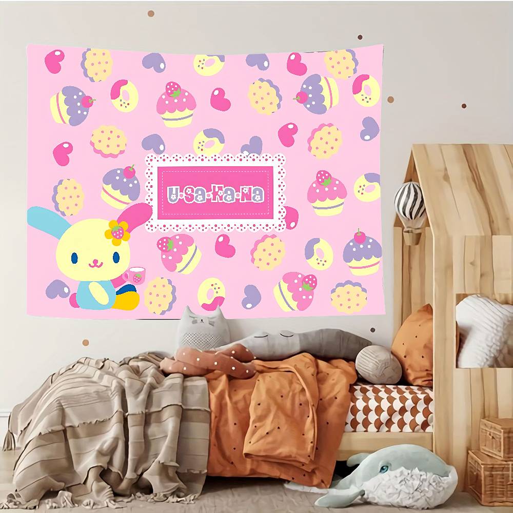 Cartoon UUSAHANA Cute Tapestry Customizable Tapestries Of Various Styleswall Hangings Celebrity Photo Printingwall Hangings