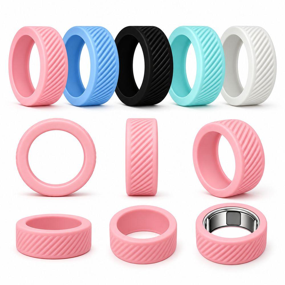 Anti-Scratch Smart Ring Cover Silicone Ring Protector New Ring Protective Sleeve