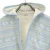 Celine Made In Japan Overall Handle Long Sleeve Poncho 90 Light Blue Kid's Used