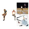 1/64 Fashion Boy Figure Tiny People Model Collection Sand Table Ornament Mini Crafts for Scenery Landscape Diorama Dollhouse