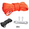 20m Buoyant Rescue Line Salvage Water Floating Life Rope Cord with Safety Buckle