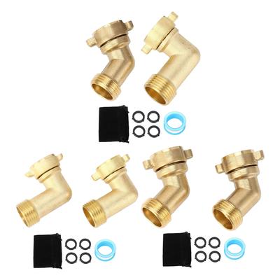 RV Water Hose Elbow Space Saving Sturdy RV Drinking Water Hose Adapter Connector for Campervan Motor