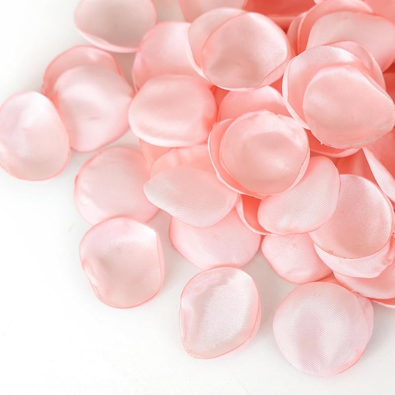 300 ШТУК Шелковые Лепестки Роз, Красивые Реалистичные Рассыпные Лепестки Роз Романтическое Ночное Украшение, Украшение для Свадебной Вечеринки Искусственные Лепестки Цветов(оливковый Monochromatic Pink