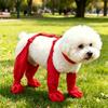 Non-Slip Pet Shoe Covers Adjustable Outdoor Dog Shoes Dog Booties Dog Rain Shoes  Outdoor Walking