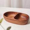 Dry Fruit Box Walnut Wood Large Capacity Multifunctional Dry Fruit Serving Tray for Nuts Snacks Jewelry