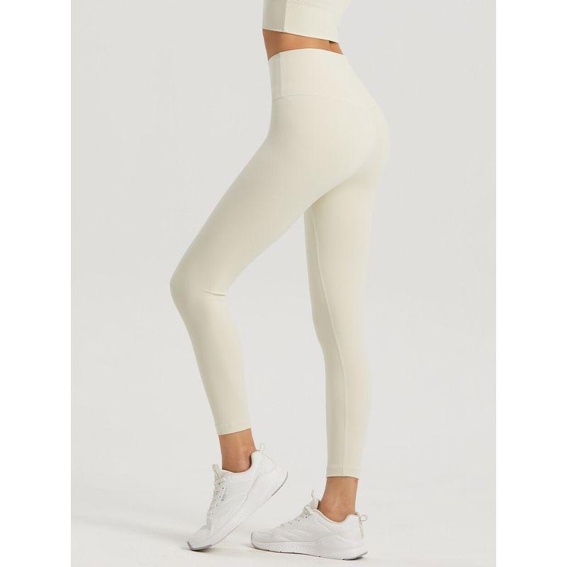 High Waist Tight Anti-Curling Pocket Stretch Yoga Pants