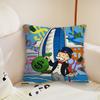 Art DDollar MMonopoly  cushion cover Pillow Case Plush Fabric Soft Double Sided Print Sofa Cushion Cover Throw Pillow Covers