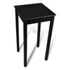 Day and Night - Day and Night Black MDF High Bar Table 55x55x107 Cm