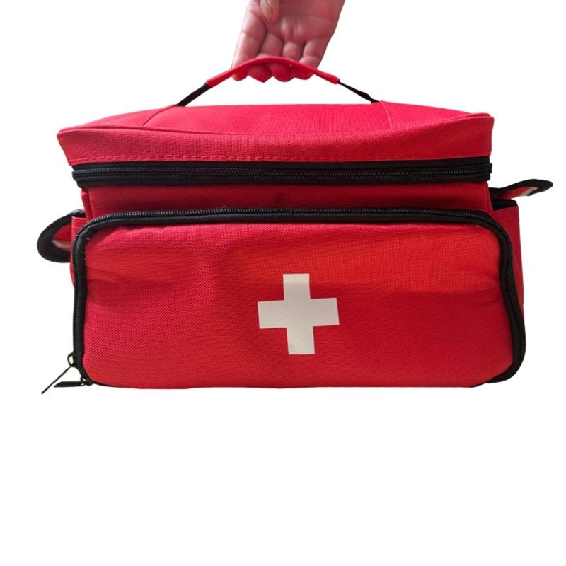 Essential Emergency Clinical Pouch Compact Convenient For Road Trips Camping Daily Carry Water Resistant