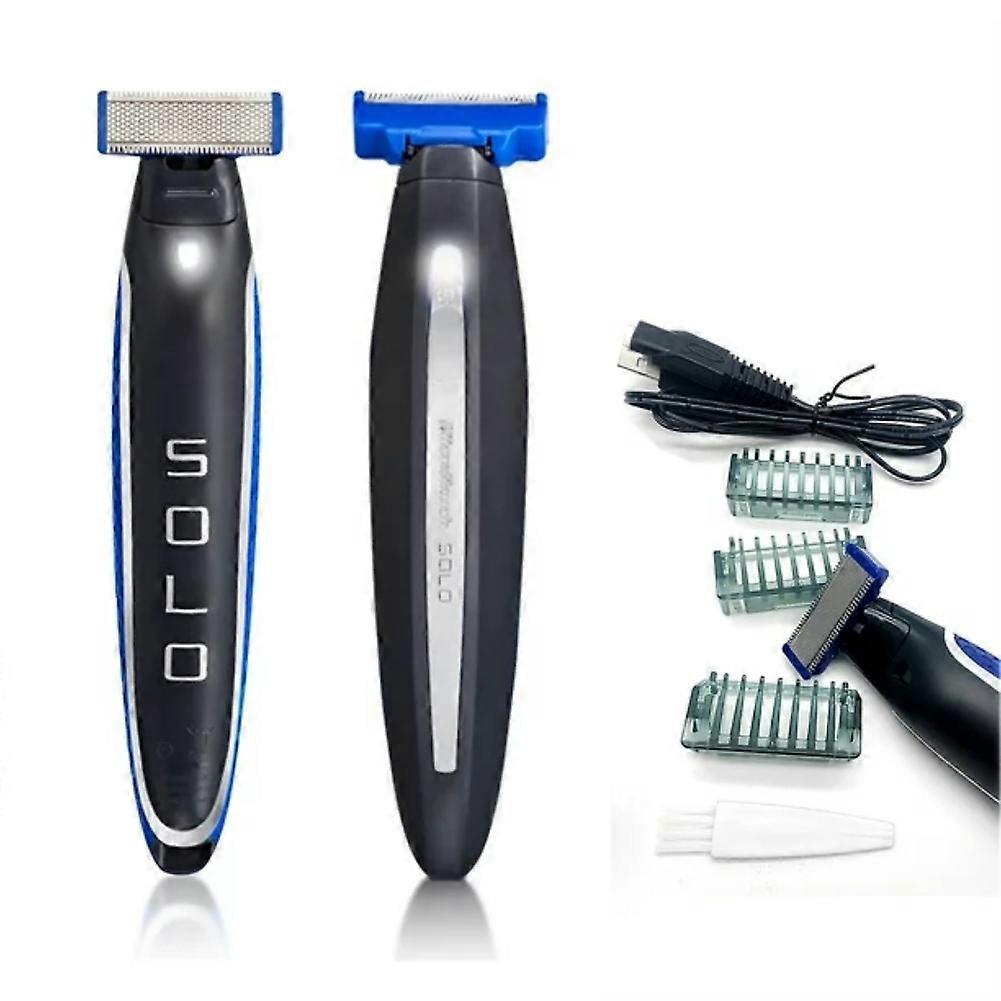 Personal Rechargeable Solo Touch Smart Razor Micro Trimmer Men Shaver