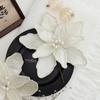 Large Size Festive Glitter Flower Vibrant Colors Xmas Tree Decorations New Artificial Xmas Flower