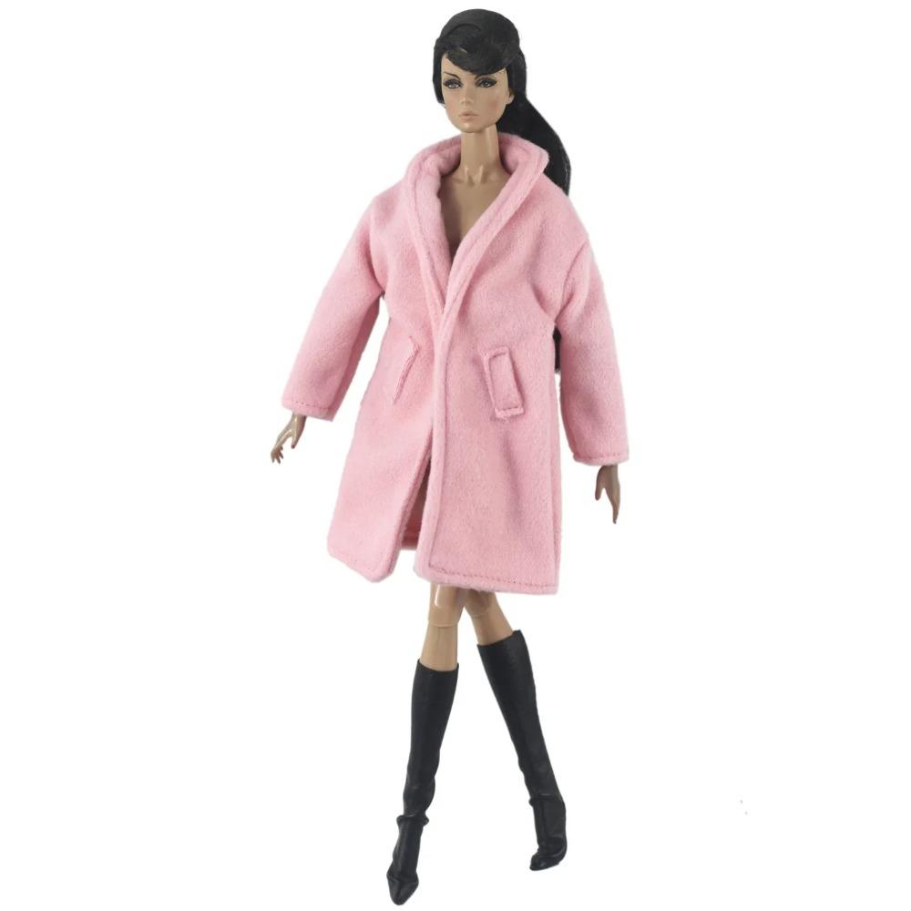 Handgefertigte BABI KLEIDUNG Wollmantel Outfit für 30cm Puppe 11,5 Zoll bjd Kleidung Viele Stilrichtungen Geschenke für Puppenzubehör #02