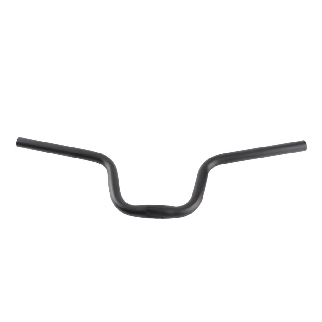 Lp Litepro Aluminum Alloy Bike Swallow Handlebar Bike Riser Handlebar for Brompton Black