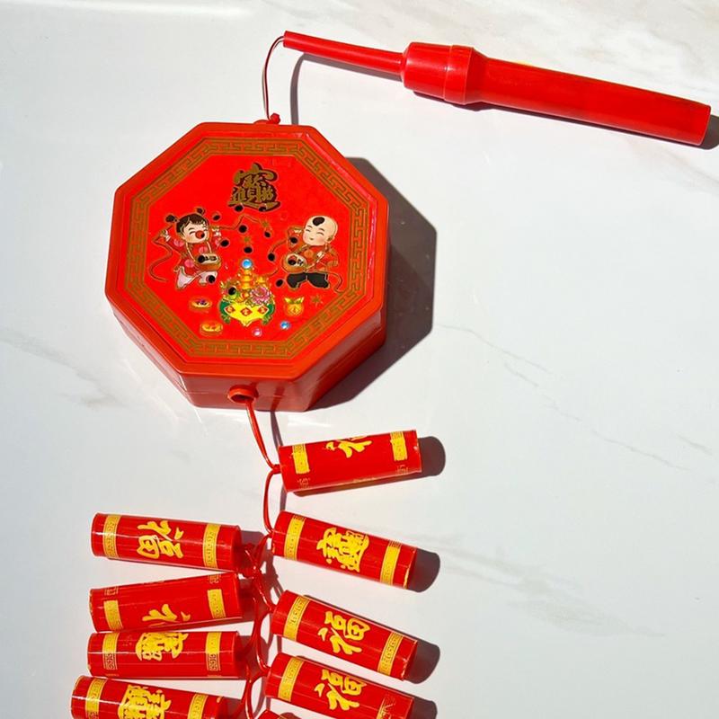 Chinese New Year Decorations Chinese Led Firecracker Wall Signs Happy New Year Decoration Spring Festival Lantern Traditional United States