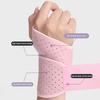 Sports Wristband Wrist Brace with Fastener Tape Adjustable Breathable Fabric Compression Support Wrist Wrap Fitness Joint Support Wrist Guard