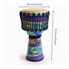 Djembe with Carrying Bag Rope-Tuned Portable for Music Lessons, Beginners