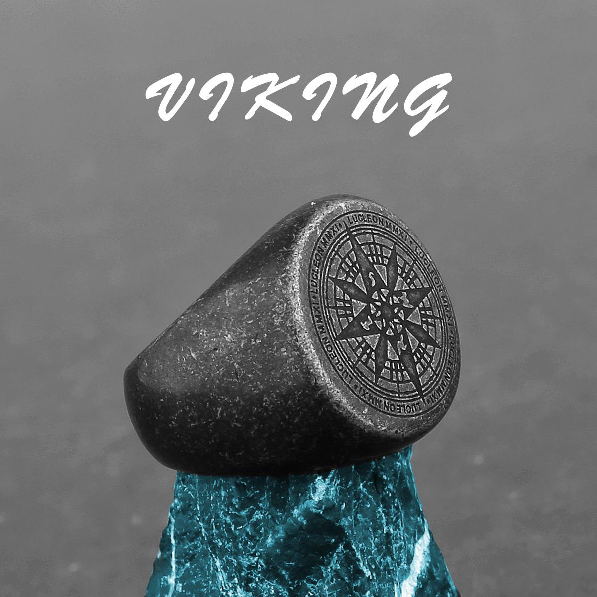 

Северное кольцо викингов из нержавеющей стали, якорь, компас, Древо жизни, руна викингов, волк, мужское и женское кольцо, ювелирная фабрика 8