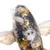 Fish Figurine Miniature Statue Lucky Ornament Sculpture for Office